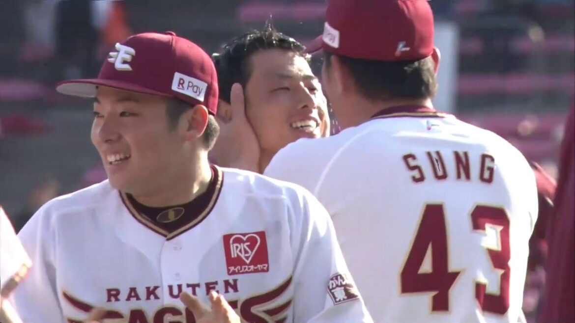 0508 E-H 9回裏 辰己選手初のサヨナラタイムリー‼︎
