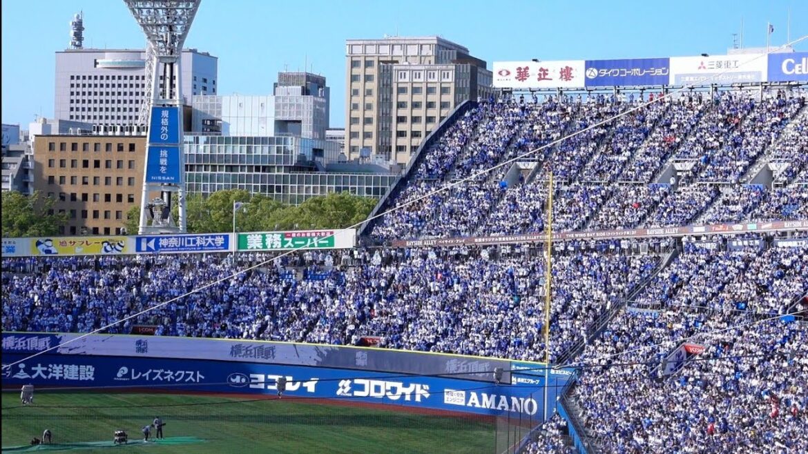 この雰囲気がハマスタだ「心絵」の合唱で待つヒーローインタビュー！宮﨑敏郎サヨナラホームラン直後 2023/05/04 横浜DeNAベイスターズ