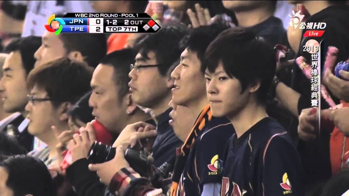 20130308 WBC 郭泓志vs長野久義 7局上 台灣vs日本