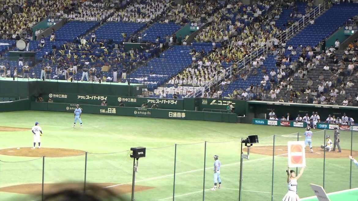 山岡剛 センター前タイムリーヒット 公文克彦から 20120722