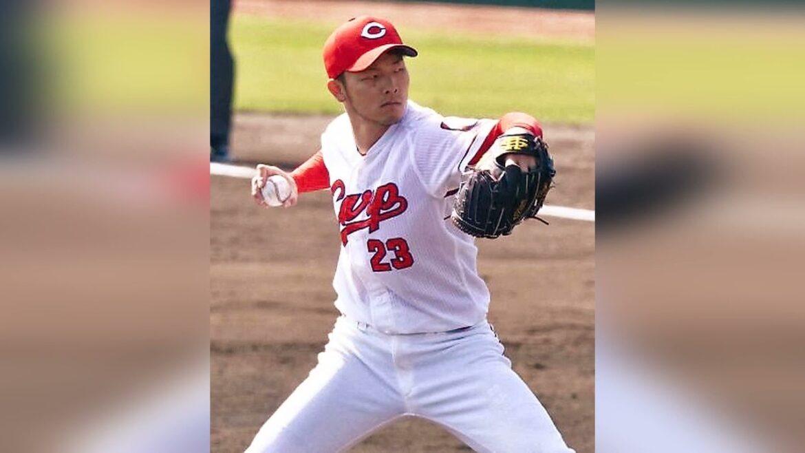 広島戦力外の薮田和樹「まだまだやれる」オイシックス新潟で再起誓う　妻も「違う色のユニホームも新鮮」