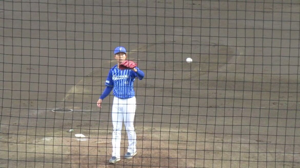 野球選手フォーム集265ベイスターズ京山 将弥の投球フォーム2021年7月30日