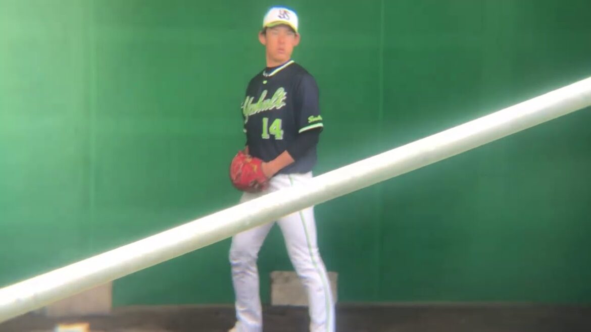 2020年2月11日 浦添キャンプ 高梨裕稔選手 ブルペンピッチング練習 #東京ヤクルトスワローズ #北海道日本ハムファイターズ
