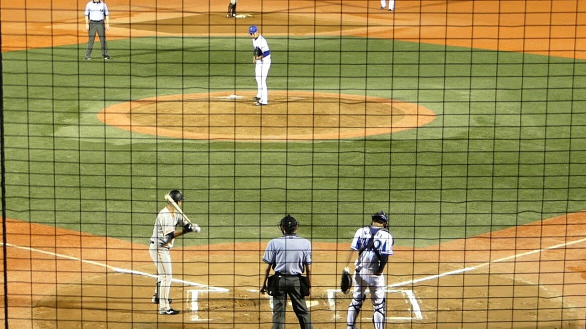 2018年8月9日 イースタンリーグ 横浜DeNA ー 巨人 笠井投手 6回表の投球【Yokohama db専用動画複製・転用禁止】