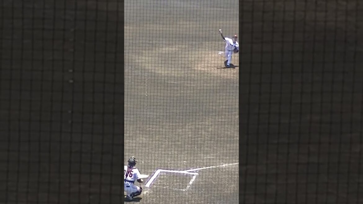 鍬原拓也 ３軍戦登板 投球練習〜2023年7月16日 読売ジャイアンツ３軍 練習試合 対神奈川フィーチャードリームス Wヘッダー1試合目