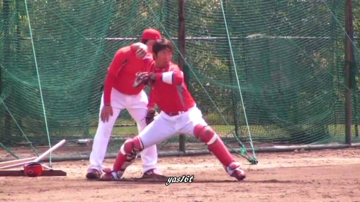 '09/04/28白濱＆會澤の練習