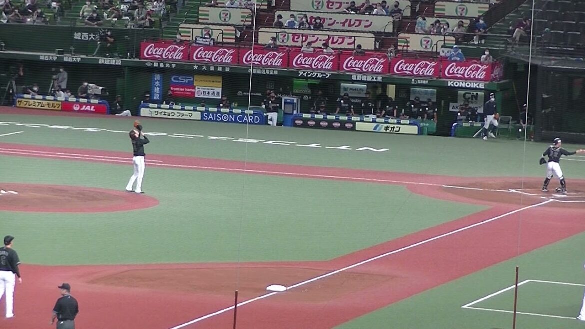 二木康太　中村剛也を三振 【西武ライオンズ対 千葉ロッテマリーンズ2021/9/24】