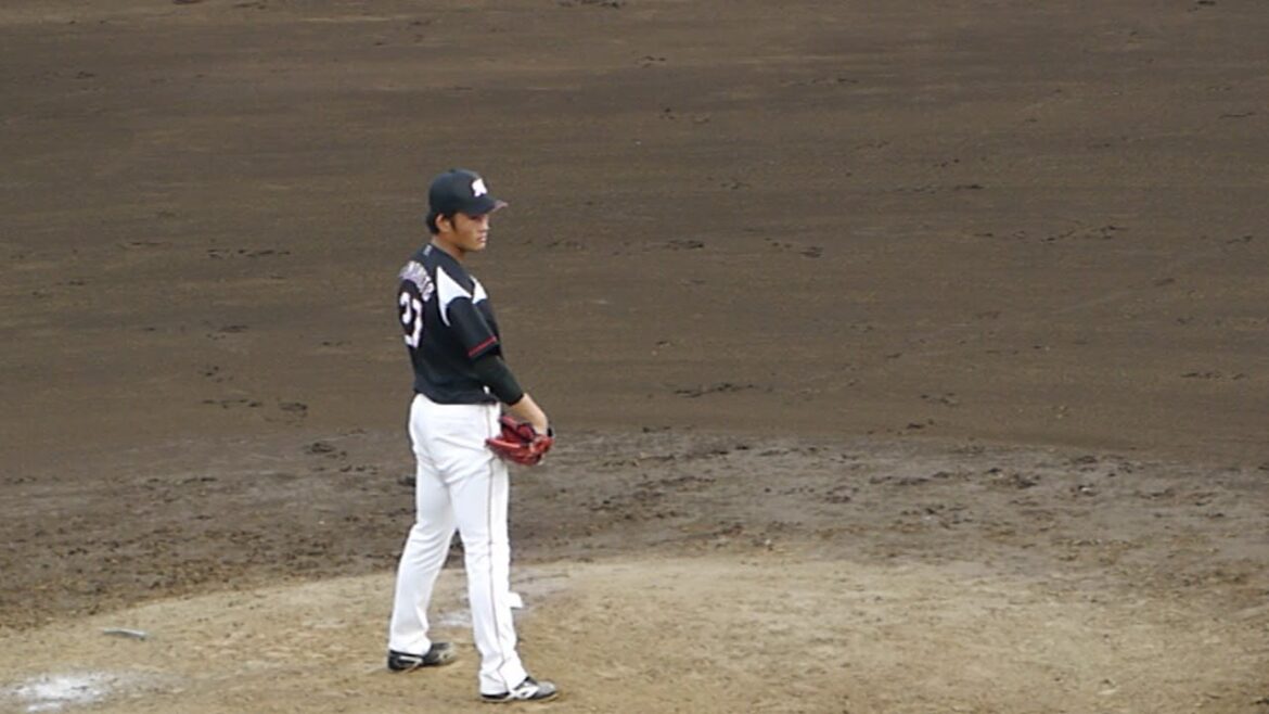 2018　6・20　イースタン巨人対ロッテ　山本大貴投手（三菱自動車岡崎）対若林晃弘内野手（JX-ENEOS)