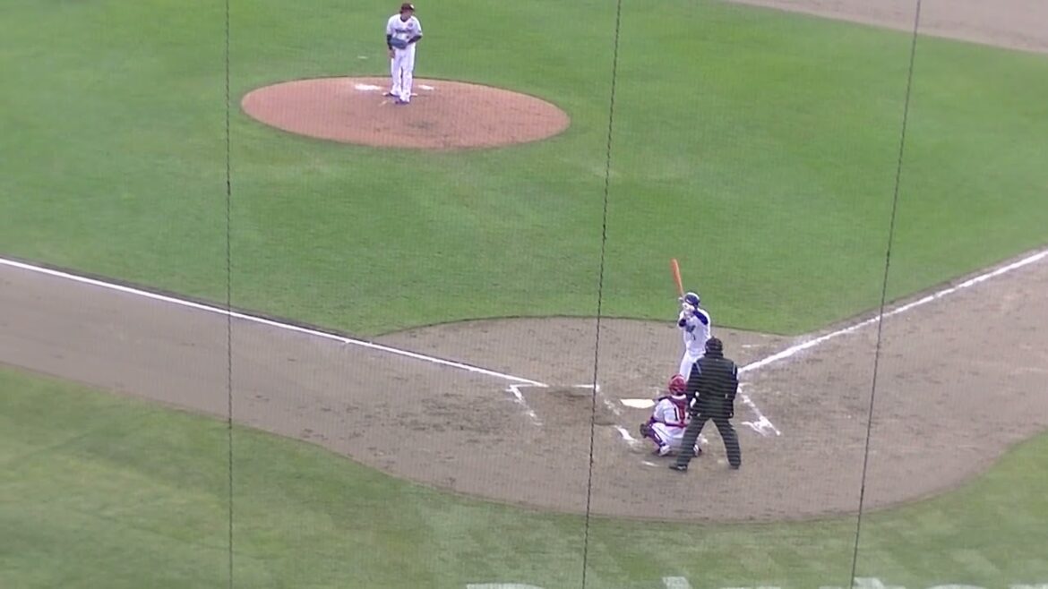 【トライアウト】釜田 佳直（楽天）渡辺勝（中日）をゲッツーに打ち取る 〜12球団合同トライアウト2022/11/8