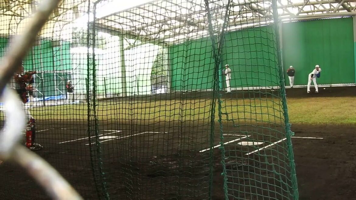 19.2.5 土居･古谷ブルペン ロッテ石垣キャンプ