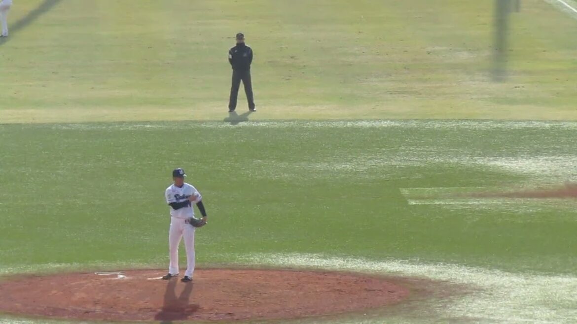 野球選手フォーム集783スワローズ小澤怜史の投球フォーム （2022/４/2 イースタン ヤクルトスワローズ対 読売ジャイアンツ）