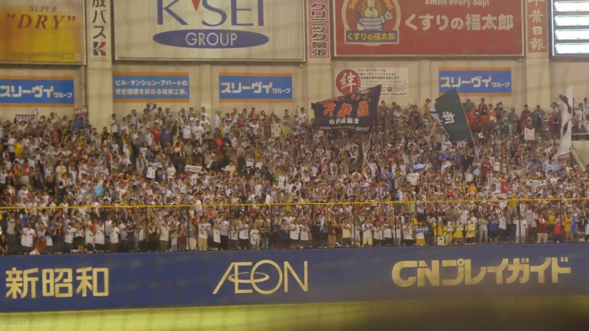 千葉ロッテマリーンズ 夏限定応援歌&鈴木大地2nd応援歌で両リーグのファンが飛び跳ねる マイナビオールスターゲーム2017 第2戦