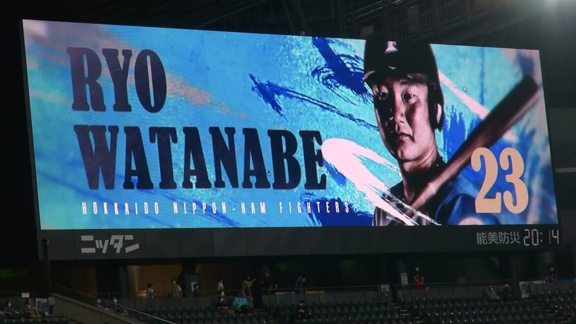 ファイターズ 渡邉諒 2021年バッティング登場映像