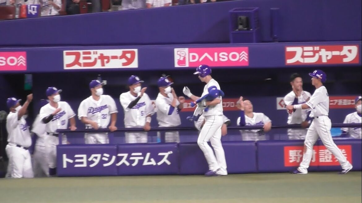 -2022.09.06-【NPB】４回裏 阿部寿樹 追撃のツーランホームラン! 中日ドラゴンズ （vs広島）