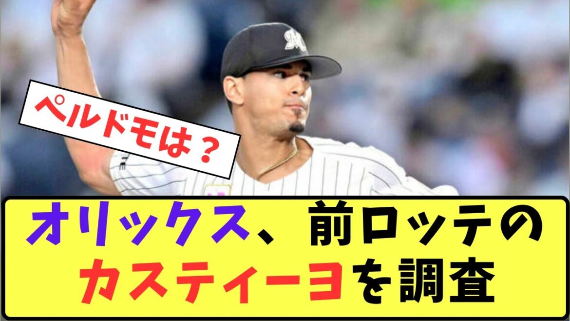 【オリックス】ロッテのカスティーヨとトーマス外野手を調査【プロ野球反応集】【5chスレ】 【オリックス】ロッテのカスティーヨとトーマス外野手を調査【プロ野球反応集】【5chスレ】