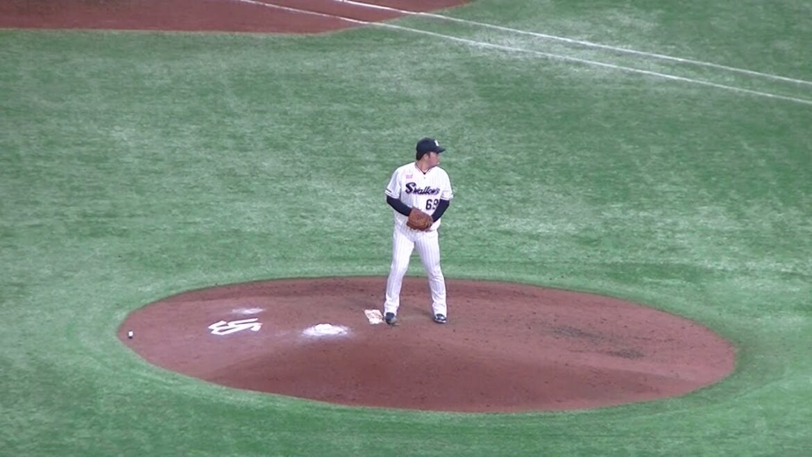 楽天→ヤクルトの今野 龍太の投球フォーム 【ヤクルトスワローズVS.広島カープ2021/9/3】