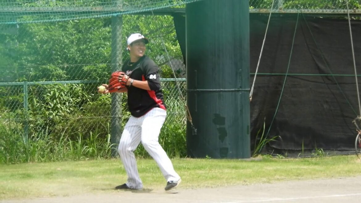 19.5.17　土居-東妻-古谷-テニスボールノック　ロッテ浦和