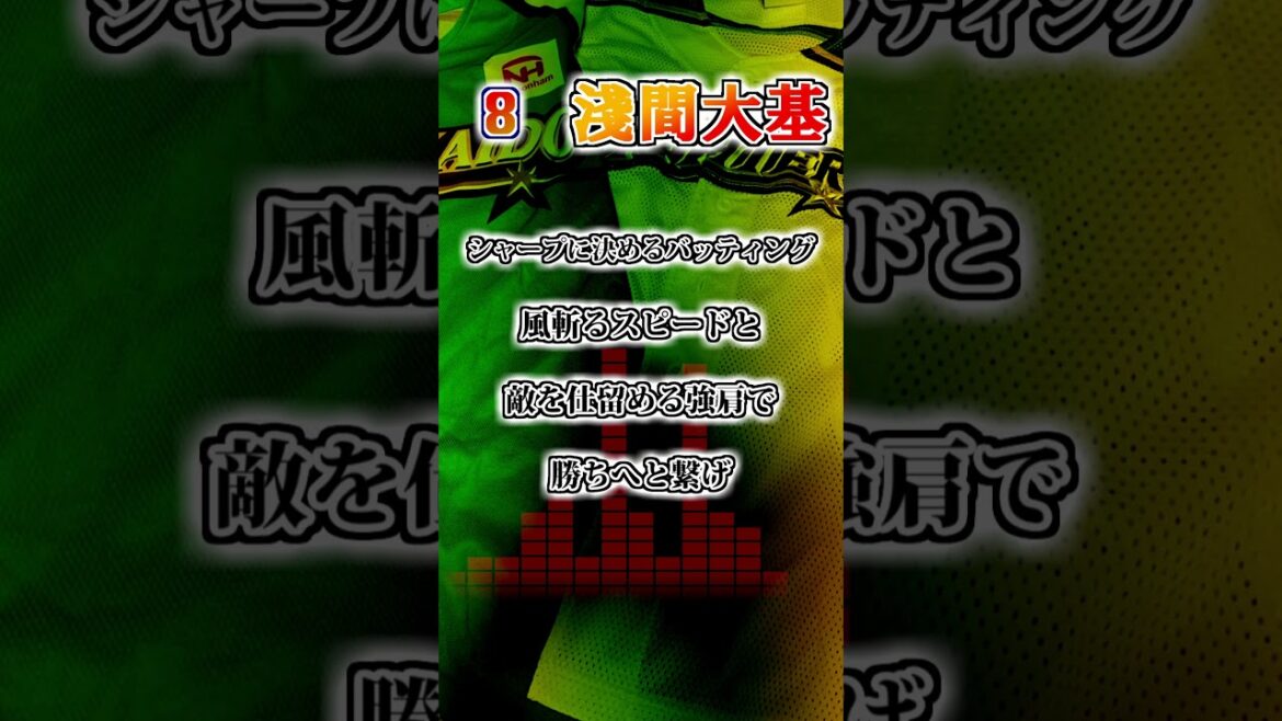 【北海道日本ハムファイターズ】　淺間大基　応援歌　#shorts #応援歌 #ファイターズ