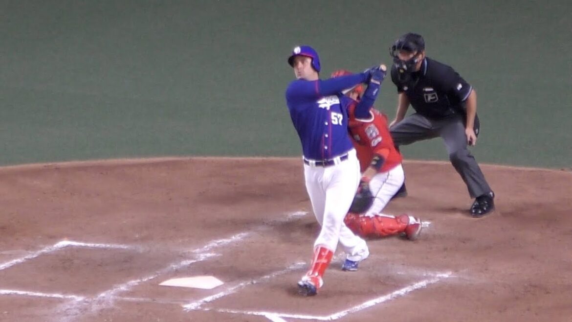 アリエル・マルティネス　２ベースヒット！【中日ドラゴンズ プロ野球 2020年】