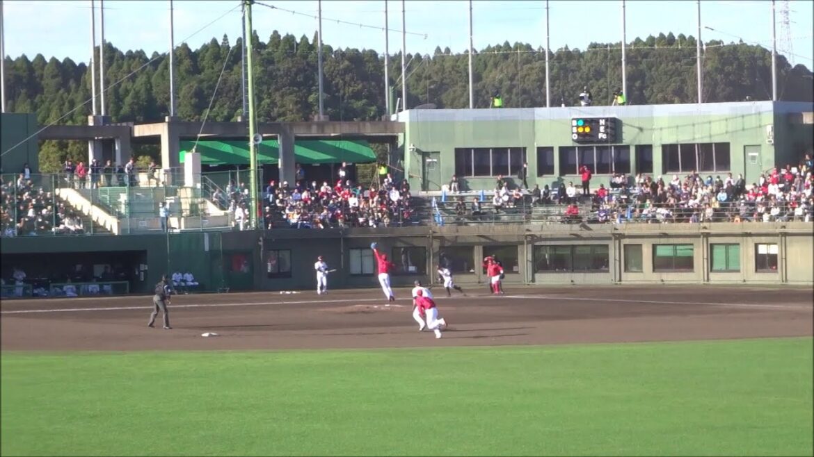 小林樹斗 vs 佐藤輝明　～侍ジャパン宮崎秋季キャンプ2023 練習試合（vs 広島東洋カープ）～