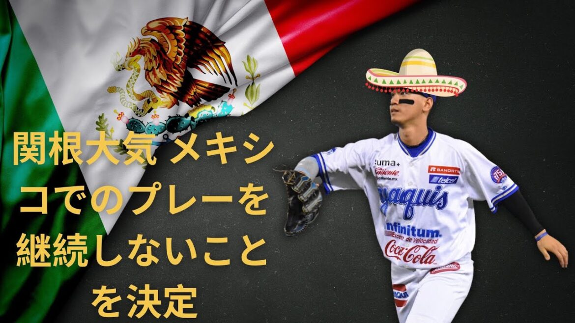 関根大気、メキシコでのプレーを継続しないことを決定