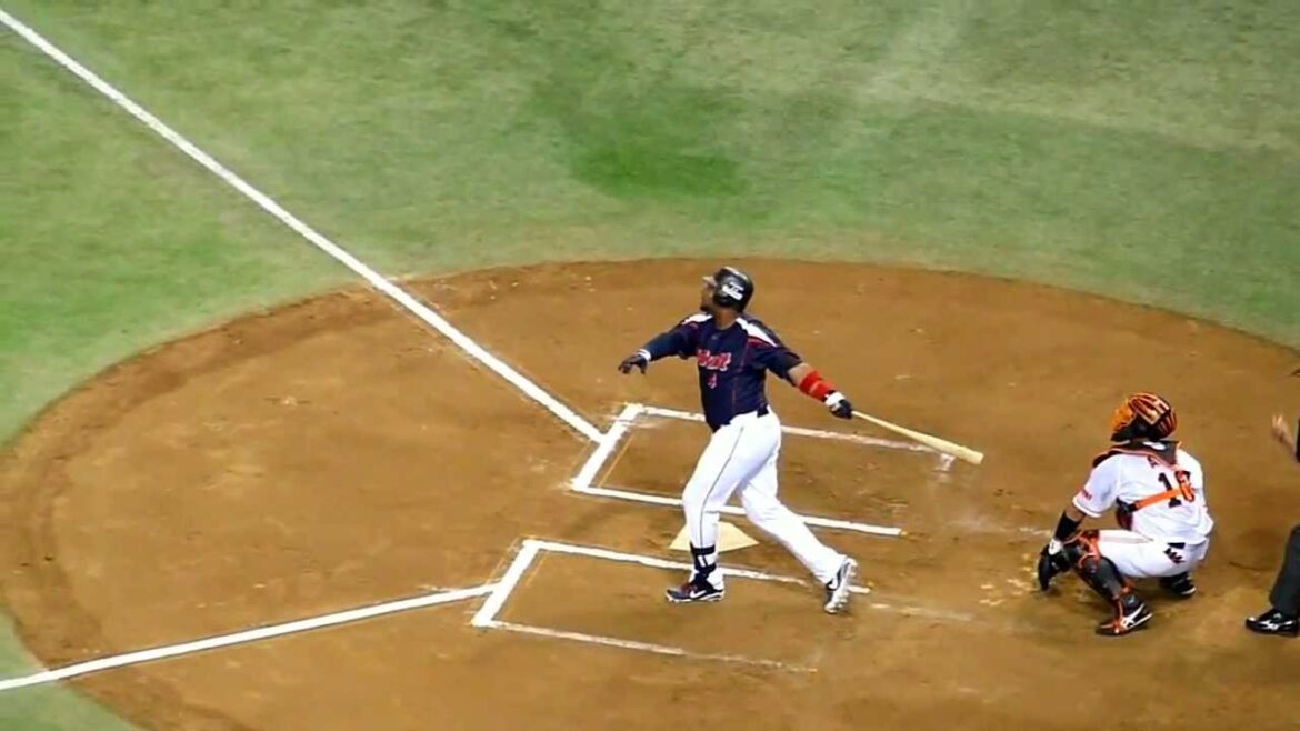 バレンティン　打撃フォーム