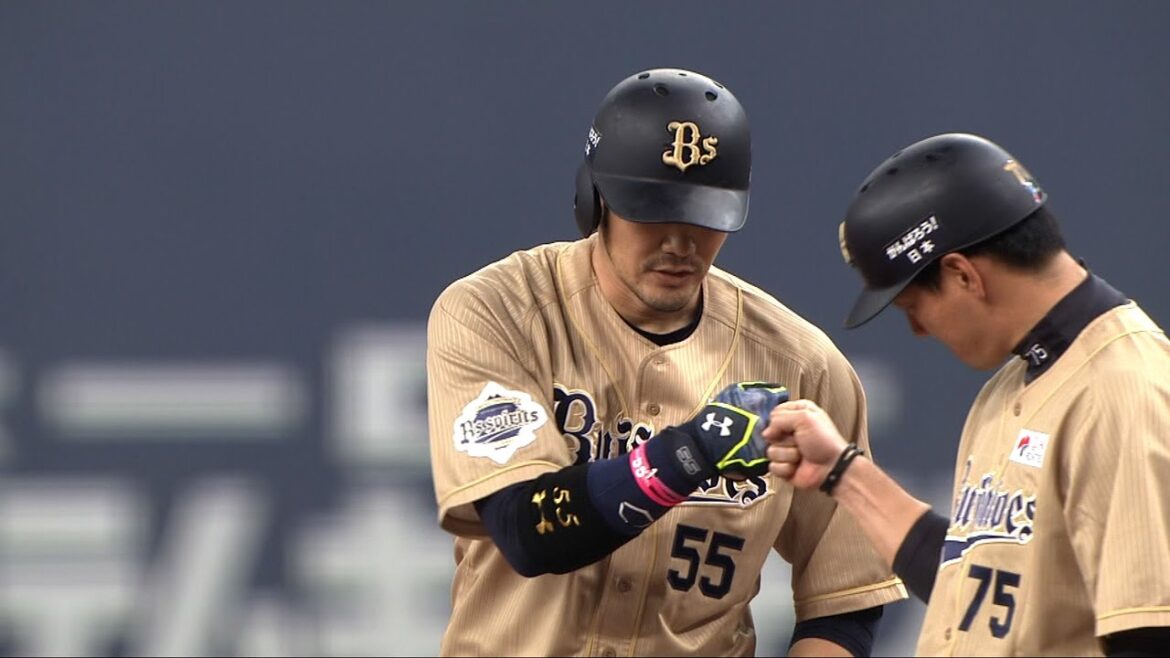 【プロ野球パ】T-岡田の先制タイムリー 2015/06/14 Bs-T