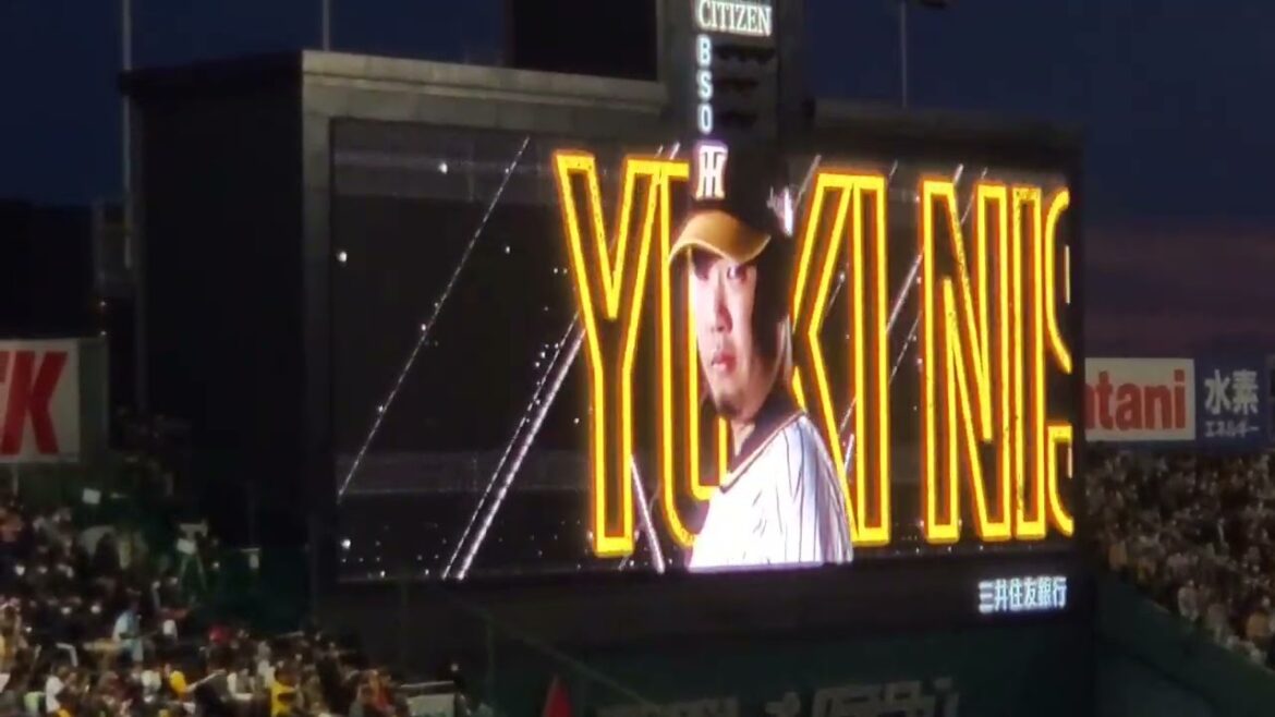 20220405 ▼ 西勇輝 打席時の登場曲【｢ひとりじゃない｣／DEEN】　2回ｳﾗ　阪神ﾀｲｶﾞｰｽ@阪神甲子園球場･ﾚﾌﾄ外野