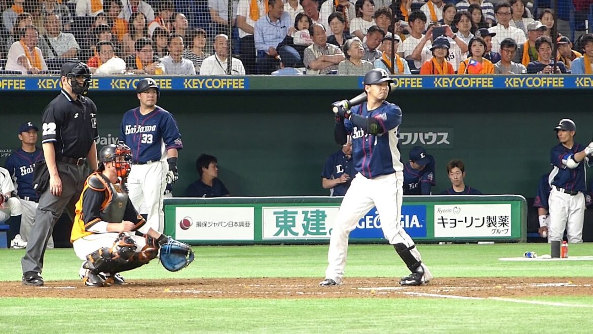 20180608 3浅村栄斗選手応援歌（たたきこめ～）【埼玉西武ライオンズ】東京ドーム