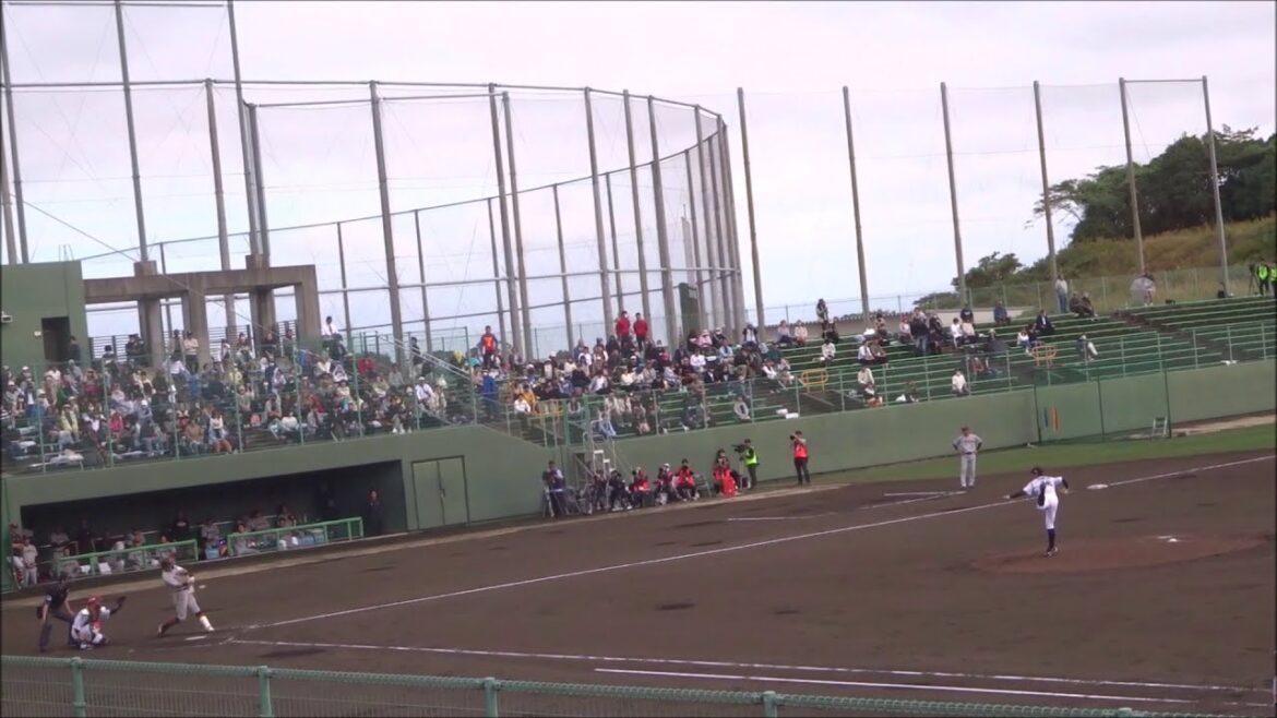 菊田拡和選手の3打席 vs 赤星優志 → 隅田知一郎 → 早川隆久投手（侍ジャパン宮崎秋季キャンプ2023・読売ジャイアンツとの練習試合）