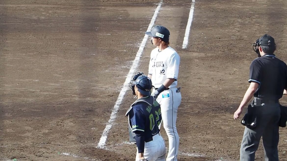 2023.04.23 埼玉西武-東京ヤクルト(カーミニーク) 山村崇嘉 打席シーン