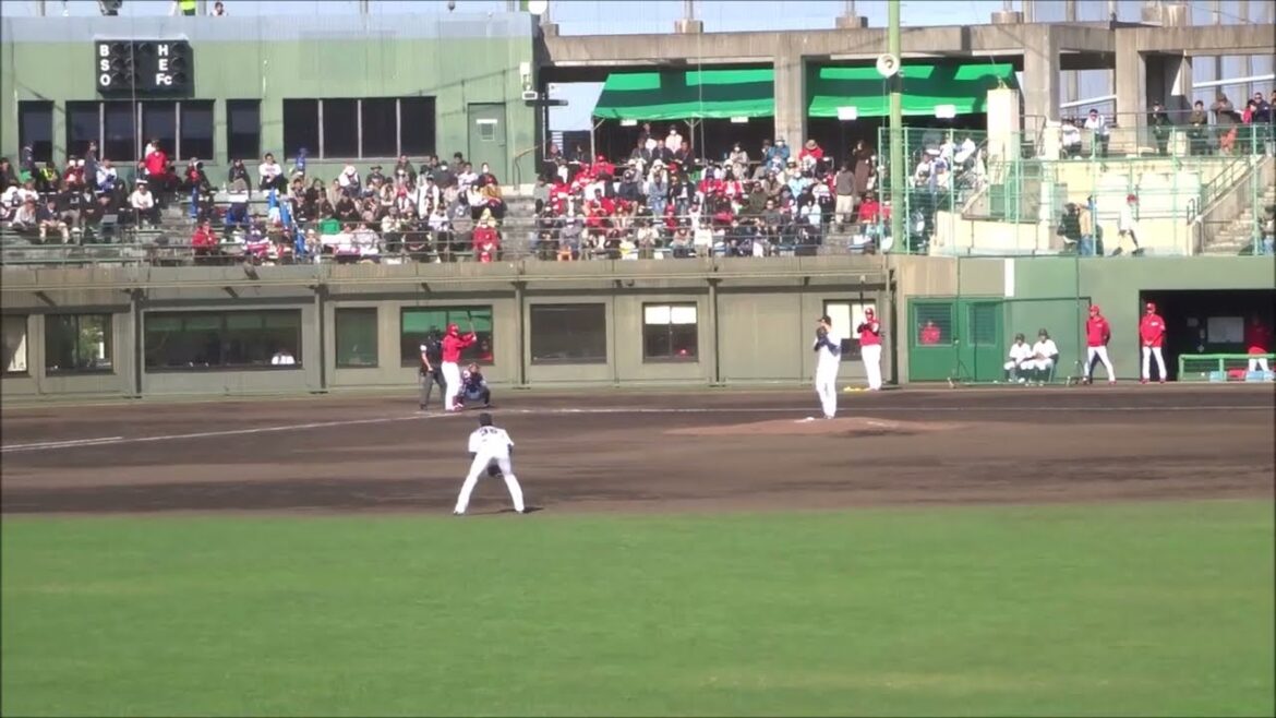 及川雅貴 vs 林晃汰　～侍ジャパン宮崎秋季キャンプ2023 練習試合（vs 広島東洋カープ）～