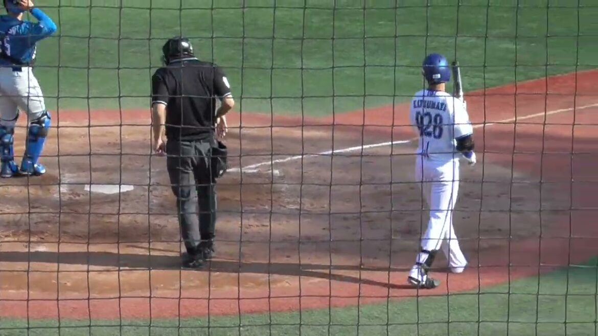 2023年3月8日 春季教育リーグ 横浜DeNA ー 北海道日本ハム 8回裏・横浜DeNAの攻撃