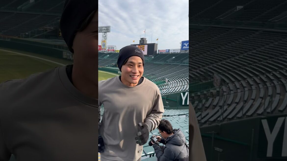 Hanshin-Tigers: #木浪聖也 選手の自主トレ公開!#shorts #木浪聖也 選手の自主トレ公開!#shorts