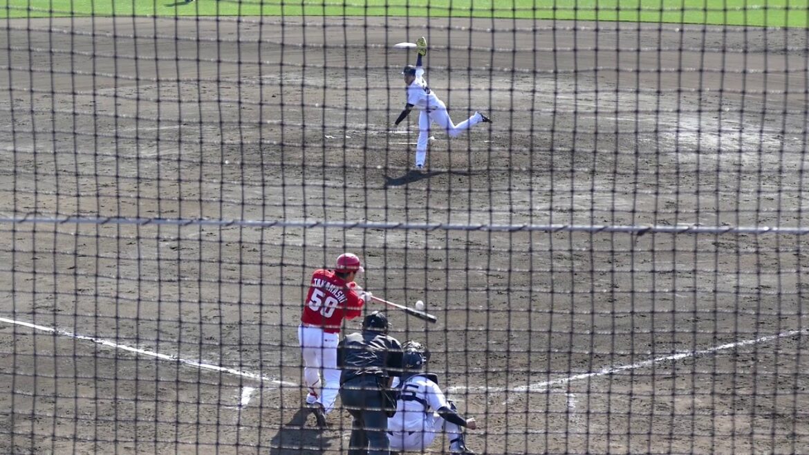 高橋大樹 2安打 20180324 広島カープ 二軍