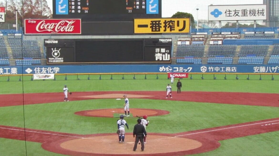 イーグルスジュニア八戸 颯士くんフォアボールと佐藤 蓮仁くんのデッドボールでチャンス到来＜NPBジュニアトーナメント 楽天ジュニア対横浜ジュニア2023年12月27日