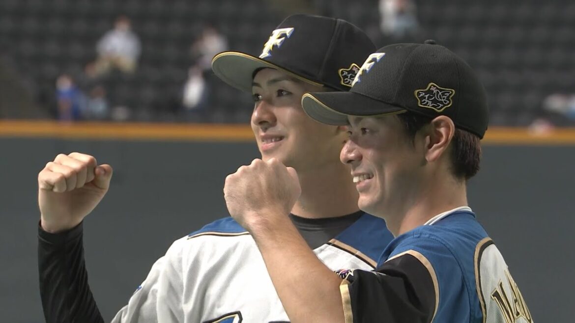 2020年9月1日 北海道日本ハム・上沢直之投手 松本剛選手ヒーローインタビュー