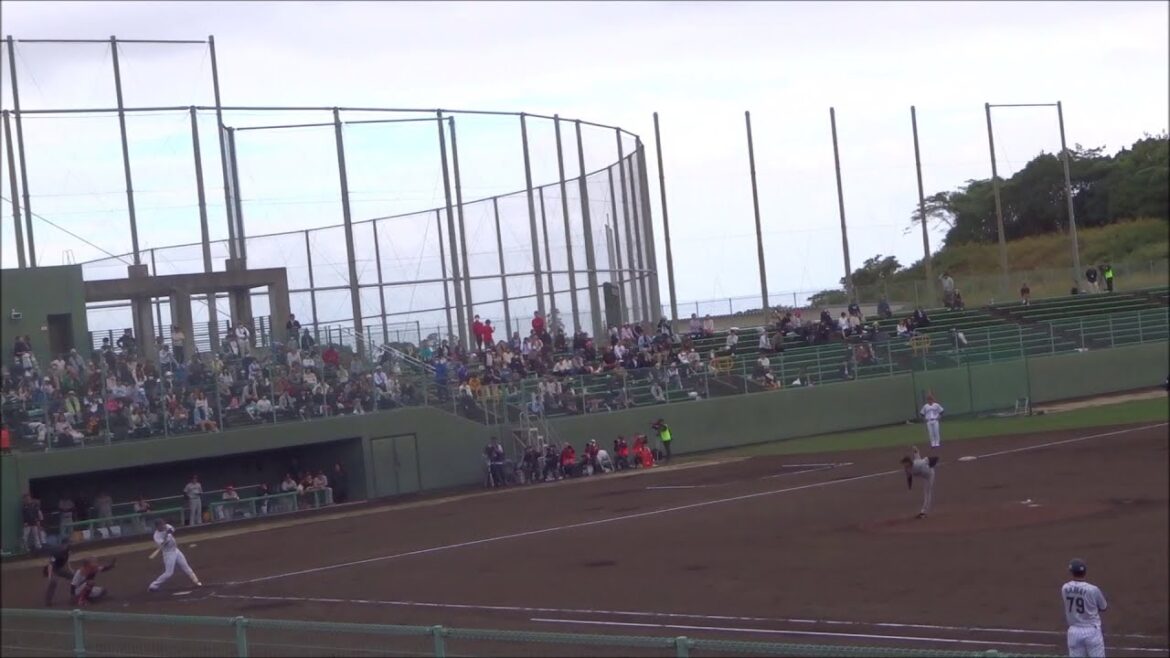 堀田賢慎投手 vs 野村佑希選手（侍ジャパン宮崎秋季キャンプ2023・読売ジャイアンツとの練習試合）