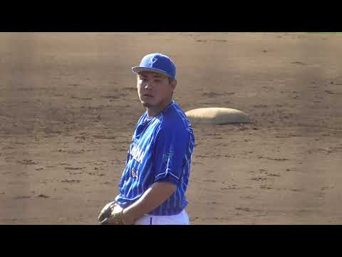 2023年5月24日 イースタンリーグ 埼玉西武 ー 横浜DeNA 9回裏・中川 虎大投手の投球 2023年5月24日 イースタンリーグ 埼玉西武 ー 横浜DeNA 9回裏・中川 虎大投手の投球