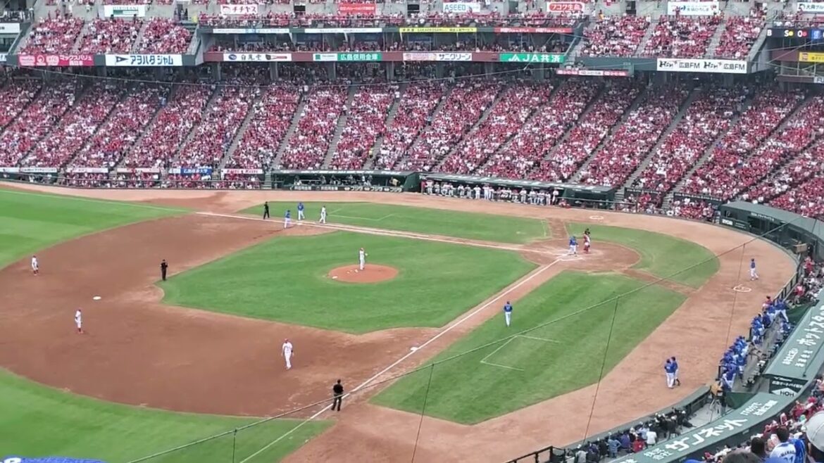 20231015　ｱﾅｳﾝｽ→ｽﾞﾑｽﾀに響く【牧秀悟 応援歌】4回表　横浜DeNAﾍﾞｲｽﾀｰｽﾞ@MAZDA Zoom-Zoom ｽﾀｼﾞｱﾑ広島･ﾋﾞｼﾞﾊﾟﾌｫ［CS1stｽﾃｰｼﾞ第2戦］
