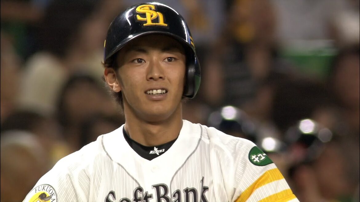 今宮健太が同点タイムリー三塁打、大谷翔平の直球を逆方向へ