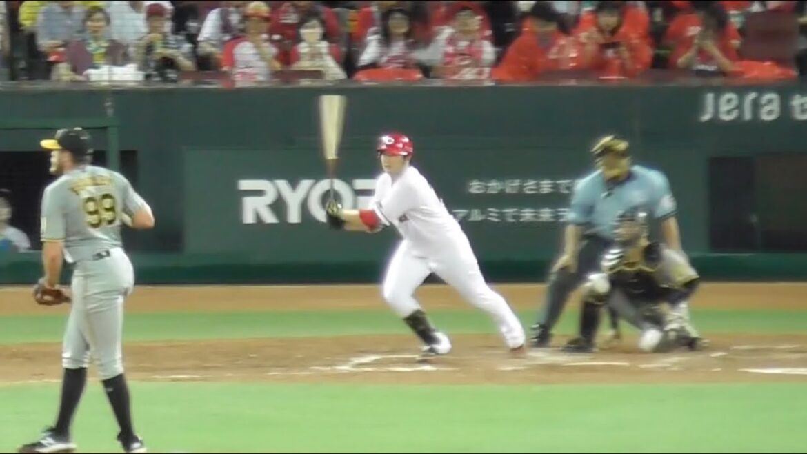 床田寛樹の自援護！ライトへタイムリーツーベースでさらに突き放す！広4-0神2023年8月17日