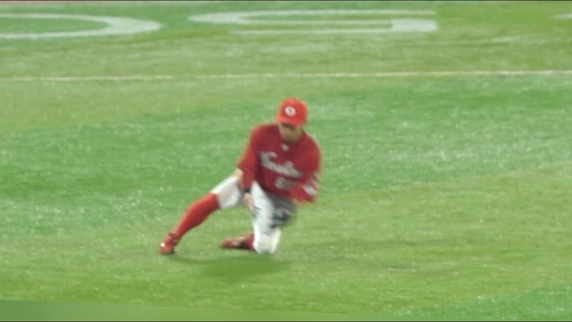 リトルお菊を発見！ナイスプレー羽月隆太郎 2022年8月21日 広島東洋カープ