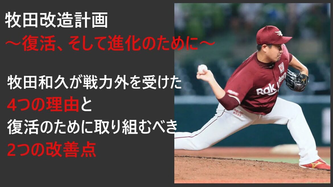 【復活への道】牧田和久はなぜ戦力外を受けたのか　復活するには何が必要か