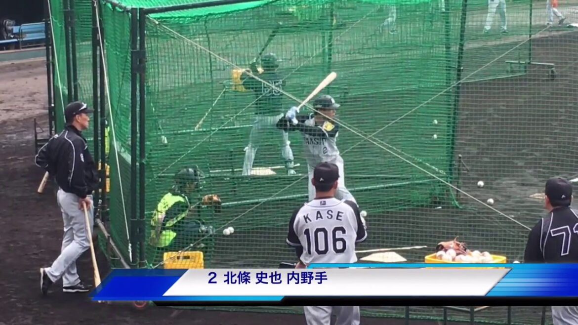 北条史也ではなく北條史也 打撃練習 阪神タイガースキャンプ022沖縄 北条史也ではなく北條史也 打撃練習 阪神タイガースキャンプ022沖縄