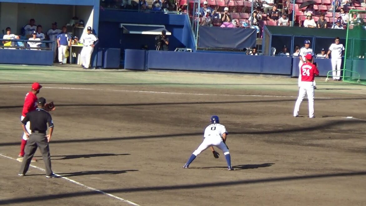 【中日２軍】2018.9.19 髙松渡 代走でプロ初出場