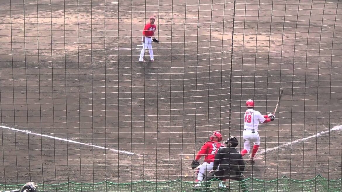 2016/2/16@天福 紅白戦・今村猛投手の全投球