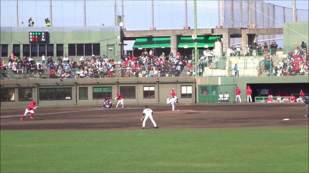 及川雅貴 vs 中村健人　～侍ジャパン宮崎秋季キャンプ2023 練習試合（vs 広島東洋カープ）～