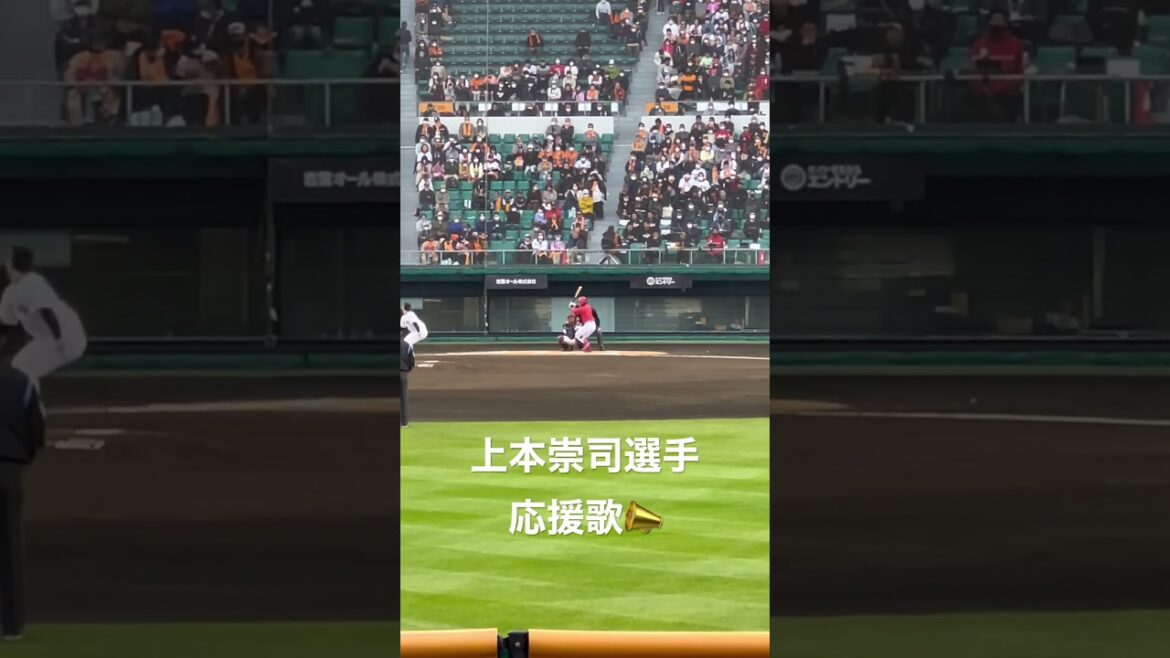 #shorts #carp #上本崇司 #上本選手応援歌