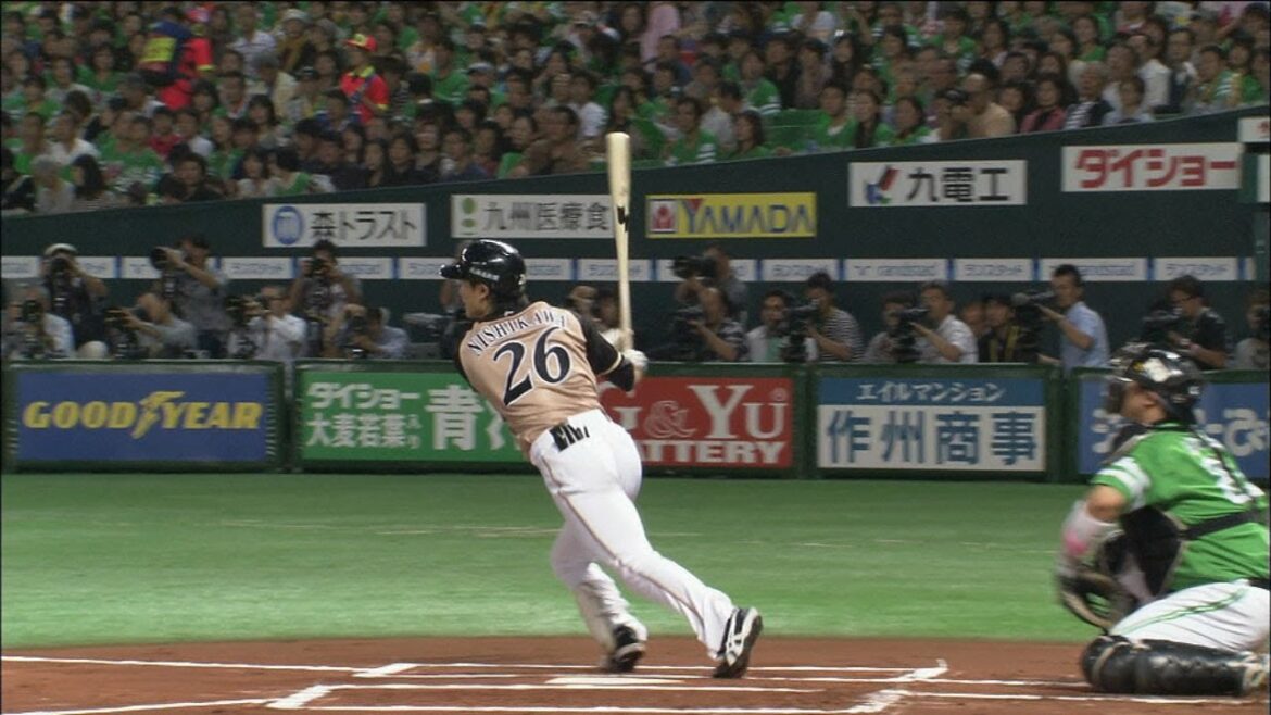 北海道日本ハム・西川遥輝、先制2号ソロ!攝津正から完璧な当たりでもぎ取る 北海道日本ハム・西川遥輝、先制2号ソロ!攝津正から完璧な当たりでもぎ取る